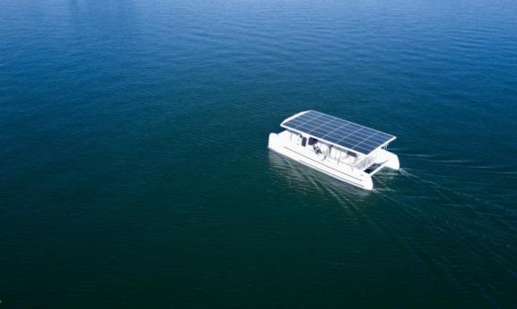 The Tesla of solar electric yachts launches in New Zealand